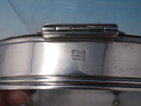 Gebelein Sterling Silver Jewelry Box c.1920 Boston 13.1 ozt 7" x 41/2" (#5985)