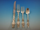 Lily by Whiting Sterling Silver Flatware Set for 8 Service 35 Pieces No Monogram