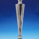 HP English Sterling Silver Candlestick Pair 8" Tall x 2 3/4" (#4844)