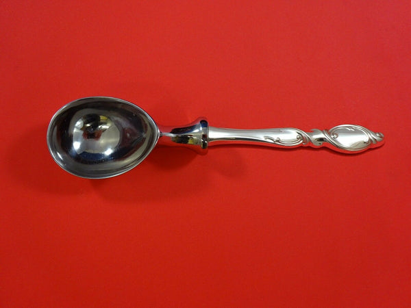 Silver Swirl by Wallace Sterling Silver Ice Cream Scoop HHWS  Custom Made 7"