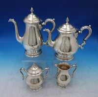 Prelude by International Sterling Silver Tea Set 4pc #12401-#12404 (#6768)