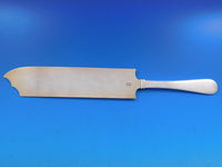Dominick and Haff Sterling Silver Ice Cream Slice Engraved Stork / Bird BC 12"