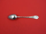 Russian Sterling Silver Teaspoon mark brite-cut on reverse of bowl  5 3/4"