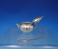 Sterling Silver Tea Ball in Tea Pot Shape 1 1/4" (#6839)