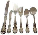 Burgundy by Reed and Barton Sterling Silver Flatware Set Service 57 Pcs Dinner