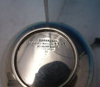 Tiffany and Co Sterling Silver Kettle on Stand Warmer 2 3/4" x 4" (#5198)