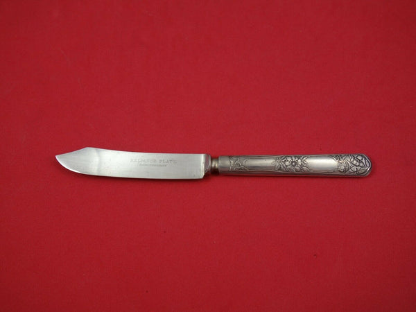 Wildwood by Reliance / Oneida Silverplate Plate Fruit Knife Solid Handle 6 1/2"