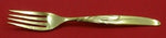 Southwind Vermeil By Towle Sterling Silver Regular Fork 7 1/2" Gold