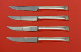 Serenity by International Sterling Silver Steak Knife Set 4pc HHWS Custom 8 1/2"