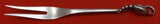 Blossom by Georg Jensen Sterling Silver Cold Cut Fork #84 GI Mark 6 1/4" Serving