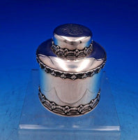 Wave Edge by Tiffany and Co Sterling Silver Tea Caddy #7623/701 10 ozt. (#6960)