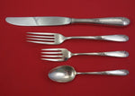 Sweetheart Rose  by Lunt Sterling Silver Regular 4-pc Setting