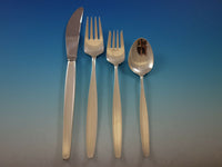 Cypress by Georg Jensen Sterling Silver Flatware Set Service 40 pieces Dinner
