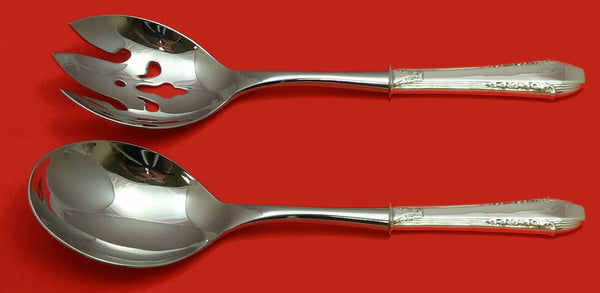 Enchantress by International Sterling Silver Salad Serving Set 2pc HHWS  Custom