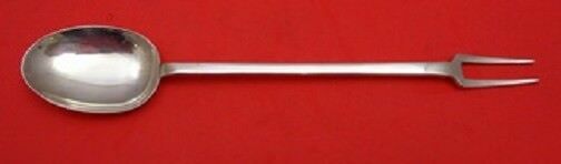 Queen Anne Williamsburg By Stieff Sterling Silver Sucket Fork 7"