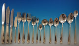 Cordis by Tiffany and Co Sterling Silver Flatware Set Service 135 pieces Modern