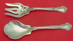 Chantilly by Gorham Sterling Silver Salad Serving Set AS 2pc 8 3/4"