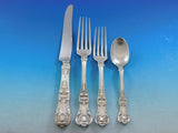 English King by Tiffany & Co Sterling Silver Flatware Set Service 106 pcs Dinner