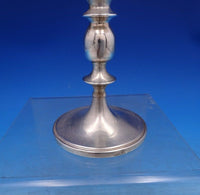 Colonial by B and M Sterling Silver Candlestick Pair #165 6 1/2" Tall (#6973)
