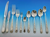 Old Maryland Engraved by Kirk Sterling Silver Flatware Set Service 108 pc Dinner