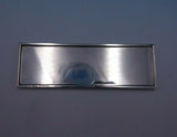 Olle Johanson Sterling Silver Hors D'Oeuvres Tray 5 1/2" x 1 3/4" (#4870)