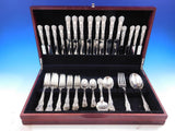 English King by Tiffany & Co Sterling Silver Flatware Set Service 50 pieces