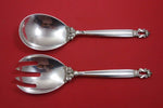 Acorn by Georg Jensen Sterling Silver Salad Serving Set AS 2pc 9"