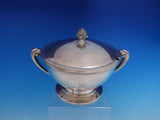 Bigelow Kennard Sterling Silver Covered Ice or Vegetable Bowl w/ Handles (#3616)