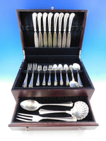 Saint St. Mark by Buccellati Italy Silver Flatware Set 8 Service 51 pcs Dinner