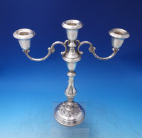 Buttercup by Gorham Sterling Silver Candelabra 3-Light #987 13" x 12" (#7219)