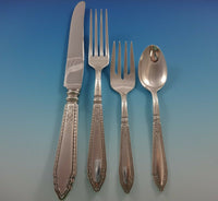 Oxford by Reed & Barton Sterling Silver Flatware Set For 8 Service 87 Pcs Scarce