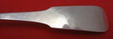 Moulton by Old Newbury Crafters Onc Sterling Silver Cream Soup Spoon 6 3/8"