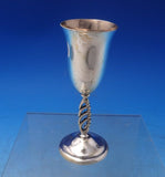 Gunnard Sterling Silver Wine Goblet / Cordial with Pierced Stem #3 (#7164)