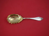 La Perle by Reed and Barton Sterling Silver Macaroni Spoon Pierced GW 9 1/2"