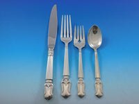 Duke of Windsor by Manchester Sterling Silver Flatware Set Service 115 pc Dinner