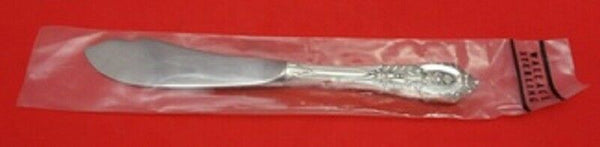 Rose Point by Wallace Sterling Silver Master Butter Knife HH 6 3/4" New