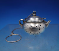 Sterling Silver Tea Ball in Tea Pot Shape 1 1/4" (#6839)