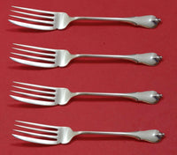 Grand Colonial by Wallace Sterling Silver Fish Fork Set 4pc AS Custom 7 1/4"