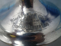 Frank Smith Sterling Silver Gold Club Trophy c.1909-1937 Loving Cup (#5969)