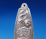 Tiffany and Co Silverplate Mezuzah w/Harvest Designs in Fitted Box  (#7395)