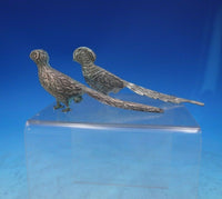 Vigueras Mexican Sterling Silver Salt and Pepper Set 2pc Pheasant Form (#6538)