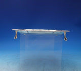Gadroon by Goldsmiths and Silversmiths English Sterling Silver Salver Tray #6388