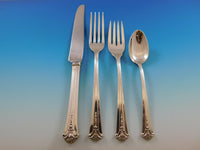 Worthington Severn by Kirk Stieff Sterling Silver Flatware Set 12 Service 64 pcs