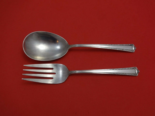 Processional by International Sterling Silver Salad Serving Set 2pc 9 1/4"