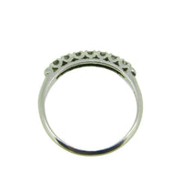 Vintage Platinum Genuine Natural Diamond Ring Band (#J4686)