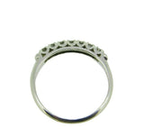 Vintage Platinum Genuine Natural Diamond Ring Band (#J4686)