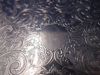 F.H. English Sterling Silver Trivet 7 1/2" Diameter Vintage (#6020)