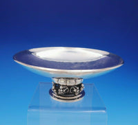 Georg Jensen Sterling Silver Compote with Pedestal Base 3-D Grapes #296E (#3676)