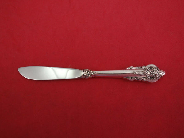 Grande Baroque by Wallace Sterling Silver Butter Spreader Pointed HH 6 1/8"