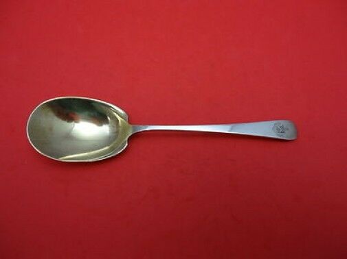 Covington by Gorham Sterling Silver Sugar Spoon Goldwashed 5 7/8"